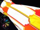 カラフル レインボー ヴィンテージ ファブリック柄 ワンピース