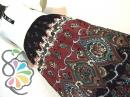 エキゾチック モダン フォークロア柄 ワンピース