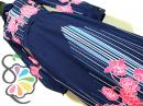 レトロ モダン 和風 花柄 ワンピース