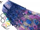 ロマンティック お花畑 シフォン ワンピース