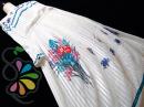 水仙×チューリップ... フラワー シフォン ワンピース