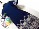 レトロ ロマンティック ローズ×レディ 刺繍 ワンピース