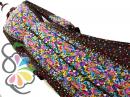 カラフル ナチュラル フラワー シフォン ワンピース