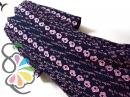 レトロ フラワー 刺繍 レース ドレス ワンピース