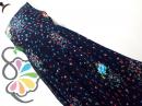 レトロ フラワー シフォン ワンピース