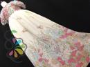 レトロ 馬里邑 蝶とお花畑 ナチュラル フォークロア ワンピース