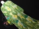レトロ ナチュラル 水彩 アート フラワー ボリューム ワンピース