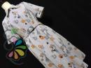 レトロ シンプル 花柄 ワンピース