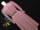 レトロ NOBUO 小花柄 デザイン ワンピース