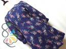 レトロ クラシック フラワー エンボス ワンピース