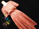 イタリア製 ナチュラル 花柄 コットン ワンピース