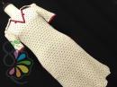 レトロ ナチュラル 水玉模様 ワンピース