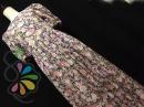 ヴィンテージ 花柄 コットン ドレス ワンピース