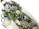 昭和レトロ 植物 花柄 ワンピース