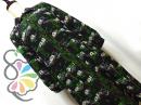 アジアン 蓮の花 ブラック ワンピース