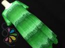 vintage グリーン グラデーション 植物柄 ワンピース